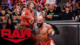 Ricochet vs Shinsuke Nakamura Raw highlights Sept 4 2023 [upl. by Roath]