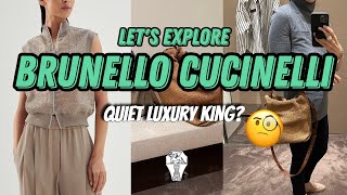 Lets Explore Brunello Cucinelli  Try Ons and First Impressions  Quiet Luxury King [upl. by Yrrak464]