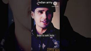 Fauji😈 Fauji Hota Hai Sir  Indian army attitude 😎shorts army fauji shortvideo [upl. by Aim]