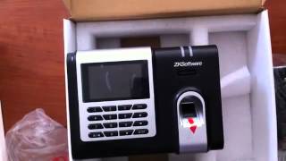 Reloj Checador Zk Software x628c  Incluye software de control y asistencia Gratis [upl. by Michell]