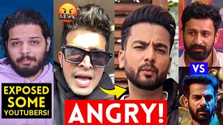 🔥Thara Bhai Joginder Angry Reply to Elvish Yadav 😡💥I Rajat dalal Vs Karanveer ⚔️ I Lakshay Exposed 🎥 [upl. by Nennerb]