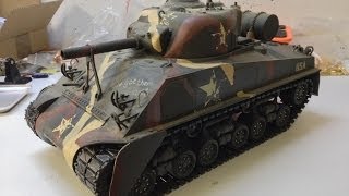 Tamiya M4 Sherman Baujahr 1974 [upl. by Kuehn]