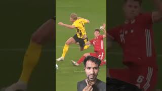 Haaland rare and funny moments 🥶 rarefootball haaland football [upl. by Kelby]