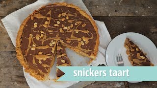 RECEPT  Snickerstaart [upl. by Tacye]