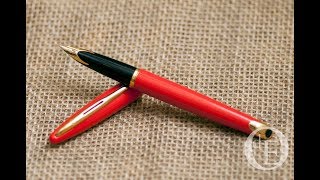 Waterman Carène Coral Red  Review [upl. by Cuhp168]