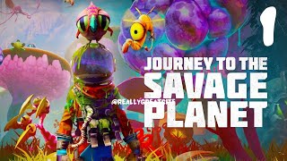 JOURNEY TO THE SAVAGE PLANET EMPLOYEE OF THE MONTH EDITION GAMEPLAY WALKTHROUGH PART 1 [upl. by Amoeji]