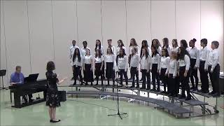 Yokosuka MS Choir  Exultate Justi in Domino by D Farrell Smith [upl. by Mattias]