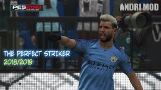 PES 2019 Sergio Agüero • The Perfect Striker • 20182019  HD [upl. by Aztirak]