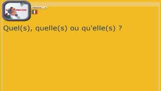 Dictée de français primaire collège  Homophones  quelles quels et quelles [upl. by Ramas641]