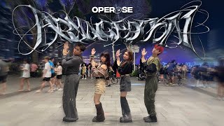 KPOP IN PUBLIC  ONE TAKE ARMAGEDDON  AESPA에스파  SINGAPORE DANCE COVER OPEROSE [upl. by Naujal]