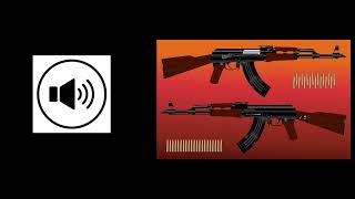 AK 47 Kalashnikov sound effect [upl. by Il40]