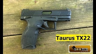 New Taurus TX 22 Review  Impressive 161 [upl. by Emarej]