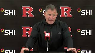 Greg Schiano Game Week Presser  Michigan [upl. by Roberta]