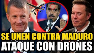 🚨¡VAN POR MADURO ELON MUSK SE REUNIÓ CON ERIK PRINCE ¿FINANCIA EL OPERATIVO  BREAK POINT [upl. by Machutte144]