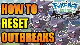 How to unlock and Rest Mass Outbreaks in Pokemon Legends Arceus [upl. by Pape647]