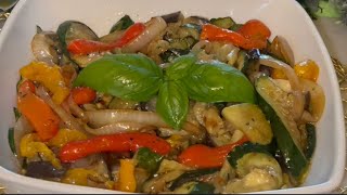 Salade de légumes grillés facile et rapide  سلطة الخضر المشوية سهلة وسريعة التحضير [upl. by Enimzaj147]