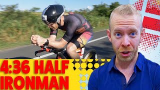 436 Half Ironman on Less Than 9hrs of Training per week [upl. by Aggappe]