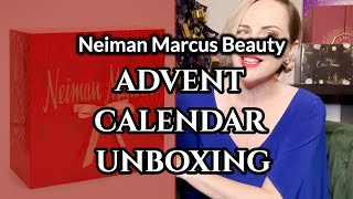 Advent Unboxing Extravaganza  Neiman Marcus Beauty Calendar [upl. by Satterlee]