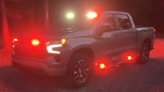 2023 Chevrolet Silverado 1500 Fire POV with Feniex Lighting [upl. by Naelopan623]