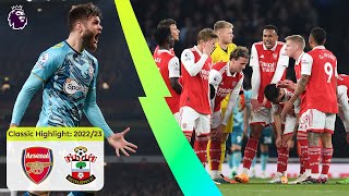 Last Minute DRAMA  Arsenal 33 Southampton  Classic Premier League Highlights [upl. by Alper]