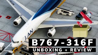 Flightline 200 1200  LAN CARGO COLOMBIA B767300F ¡¡Unboxing and review [upl. by Caves]