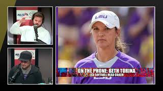 LSU Softball Coach Beth Torina Interview  Lady Tigers Pitching Staff  Feb 15 2024 [upl. by Einattirb307]