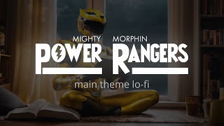 Poshuk  Mighty Morphin Power Rangers Theme Song Lofi Edition [upl. by Klemm1]