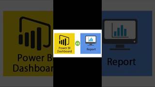 Dashboard Vs Report  Difference Between Dashboard And Report In Power BI [upl. by Gardy63]