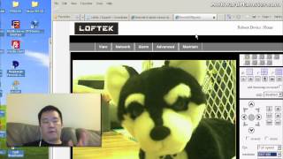 How To Setup LOFTEK Nexus 543 Outdoor IP Camera [upl. by Enylhsa]