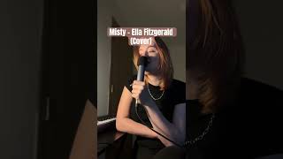 Misty  Ella FitzgeraldCover music song cover jazz lyrics singing newmusic singer rnb [upl. by Norok867]