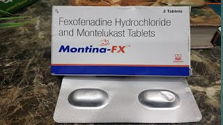 Montina FX Tablet Benefits Uses Dose side effects  Medical Gyan [upl. by Evod270]