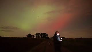 Northern Lights Oct10112024 VechtaGermany Part 15 [upl. by Okihsoy]