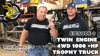 Geiser Twin Engine 4WD Trophy Truck  Burro builds 009 [upl. by Cahilly]