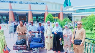 Sab Multan Airport Punch Gai Umra Keliye Rewana [upl. by Halvaard937]