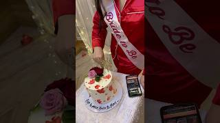 Bachelor party 🥳 meri frnd ki shaadi minivlog shorts youtubeshorts [upl. by Okihcas]