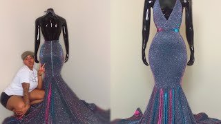 PROM DRESS REVIEW DIY [upl. by Yenffad]