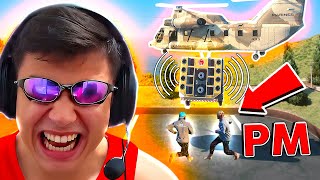 SOM PROIBIDÃO no HELICÓPTERO 😂 GTA RP Paulinho o LOKO [upl. by Ellimak]