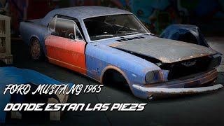 TODAS LAS PIEZAS DEL FORD MUSTANG 1965  NFS Payback [upl. by Laehcym]