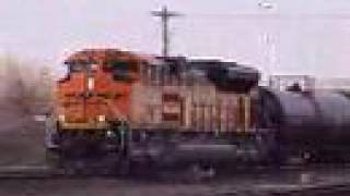 BNSF 9130 ATSF JCT K5LLA horn [upl. by Derman]