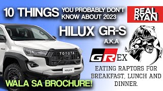 10 THINGS YOU PROBABLY DONT KNOW ABOUT HILUX GRS [upl. by Naman215]