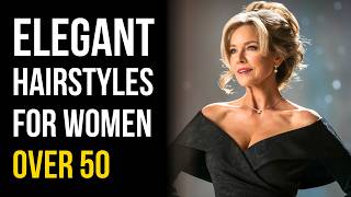 Elegant Hairstyles for Women Over 50 [upl. by Giarg491]