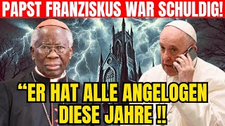 Papst Franziskus wurde der Ketzerei beschuldigt das ist sehr schockierend weil [upl. by Zined]