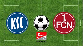 Karlsruher SC  1 FC Nürnberg 41 Highlights Goals  2 Bundesliga 202324 [upl. by Doug]