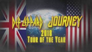 DEF LEPPARD  North American Tour w Journey On Sale Now [upl. by Salazar]