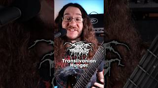 Darkthrone  Transilvanian Hunger guitar metal blackmetal [upl. by Terris]