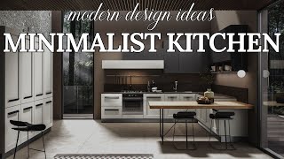 Modern Minimalist Kitchen Design Ideas Sleek Functional and Stylish [upl. by Anirtal]