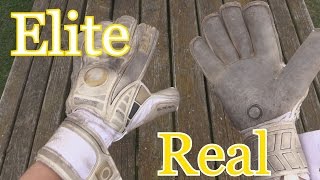 Goalkeeper Glove Review Elite Sport Real [upl. by Violante2]