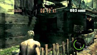 HD Resident Evil 5  Wesker shirtless new melee amp Josh went to wrong place [upl. by Attevroc]