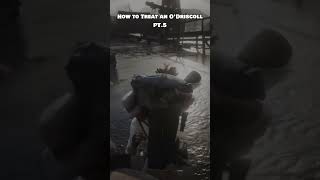 HOW TO TREAT AN ODRISCOLL PT5rdr2 gaming gamingitalia reddeadredemption rockstar funny [upl. by Eentihw]