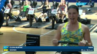 2020 World Rowing Indoor Championships  Open Womens 2000m race  WLW [upl. by Belia]